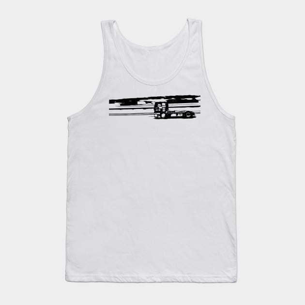 truck Tank Top by rickylabellevie